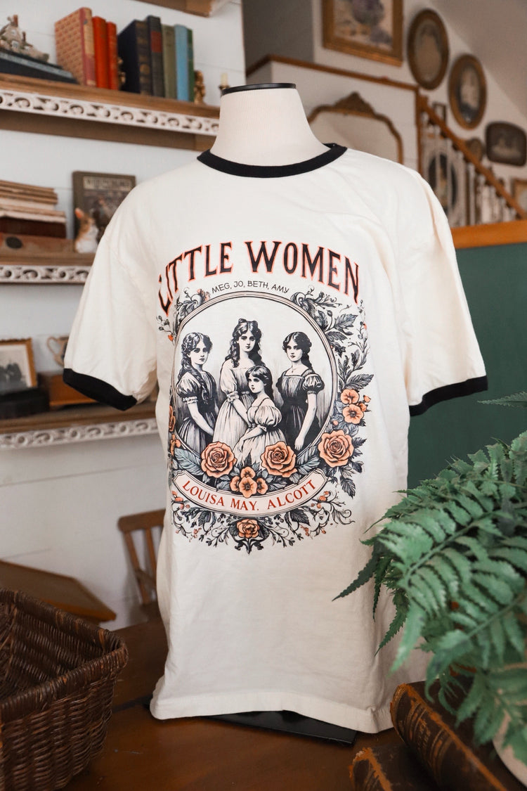 Little Women Ringer Tee