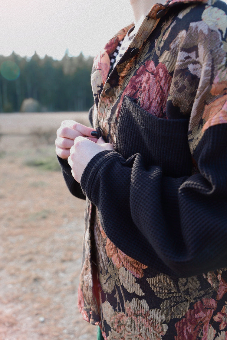 Woodland Poet Tapestry Shacket
