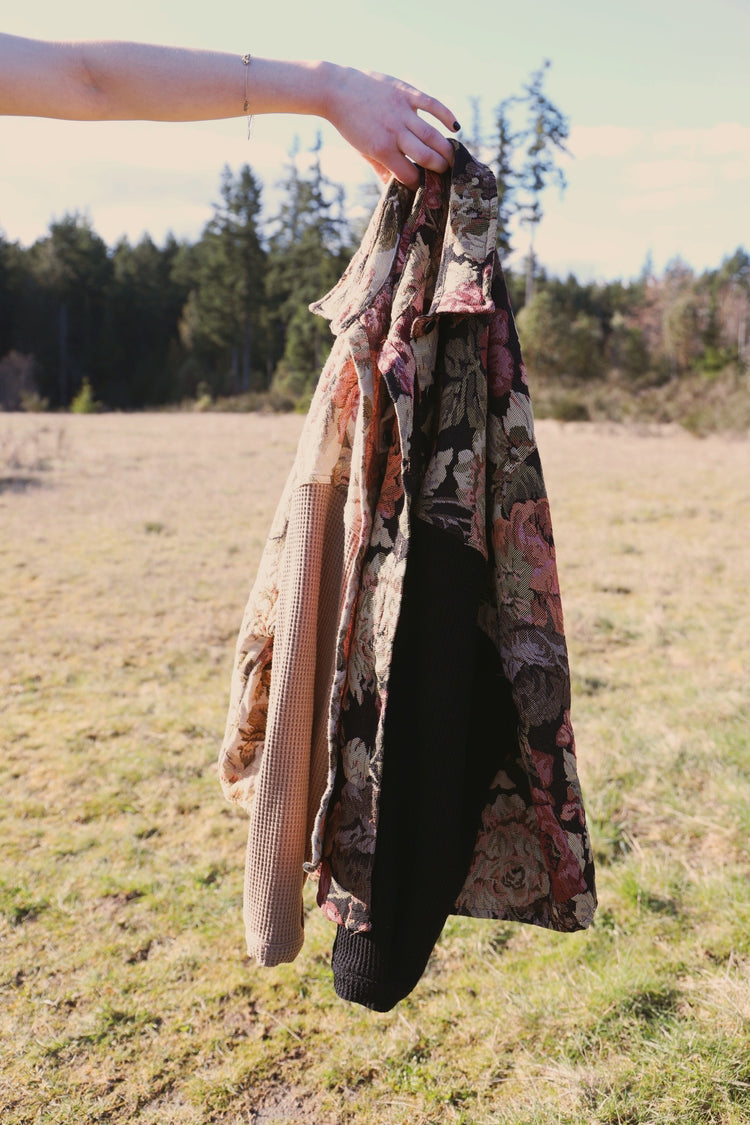 Woodland Poet Tapestry Shacket