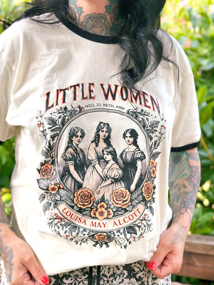 Little Women Ringer Tee