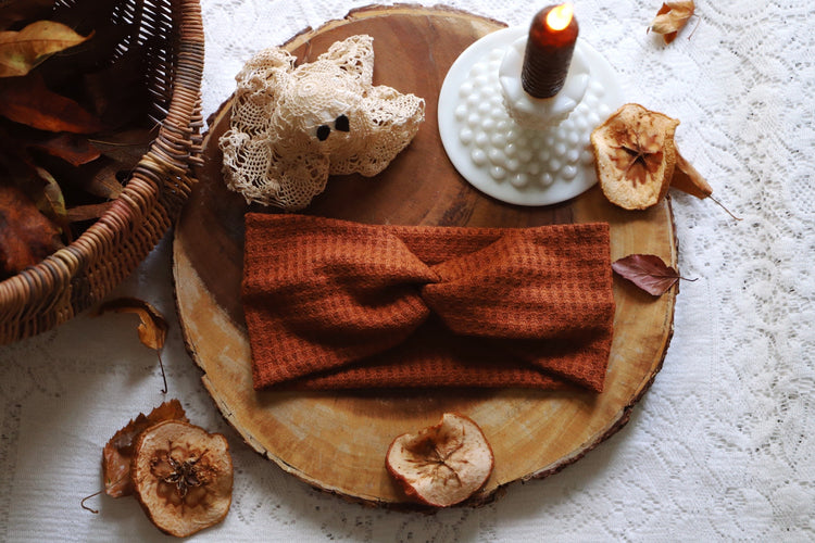 Copper Waffle knit