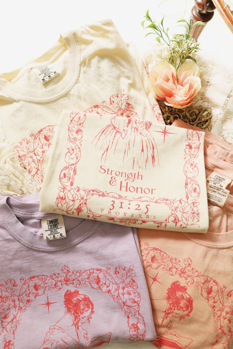 Proverbs 31 Cropped Tee