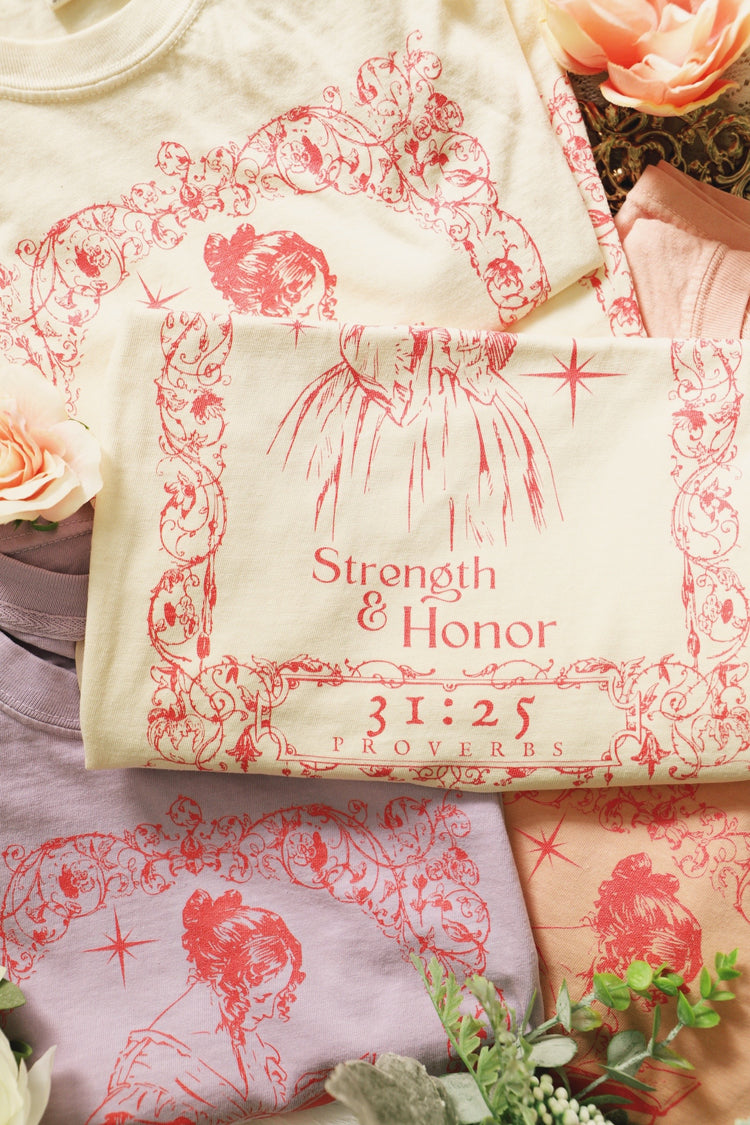 Proverbs 31 Cropped Tee