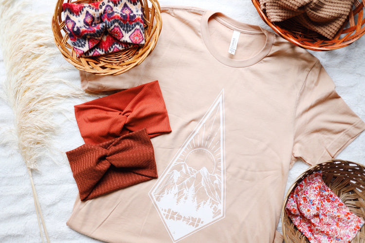 Where the Mountains Meet the Water Tee