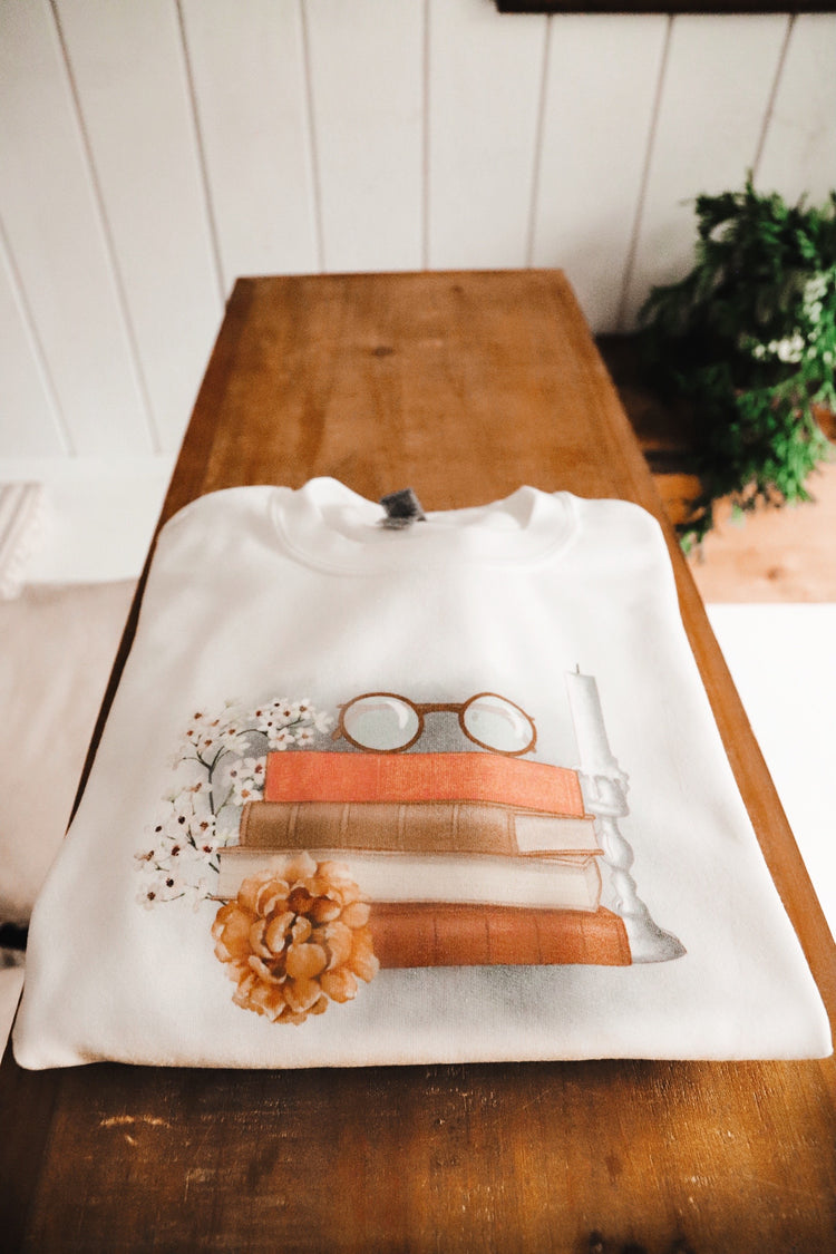 For The Love of Books Sweatshirt