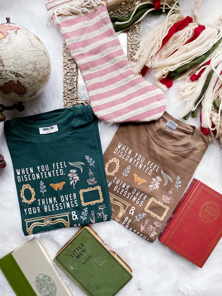 Marmee's Advice Basic Tee Woodland Brown