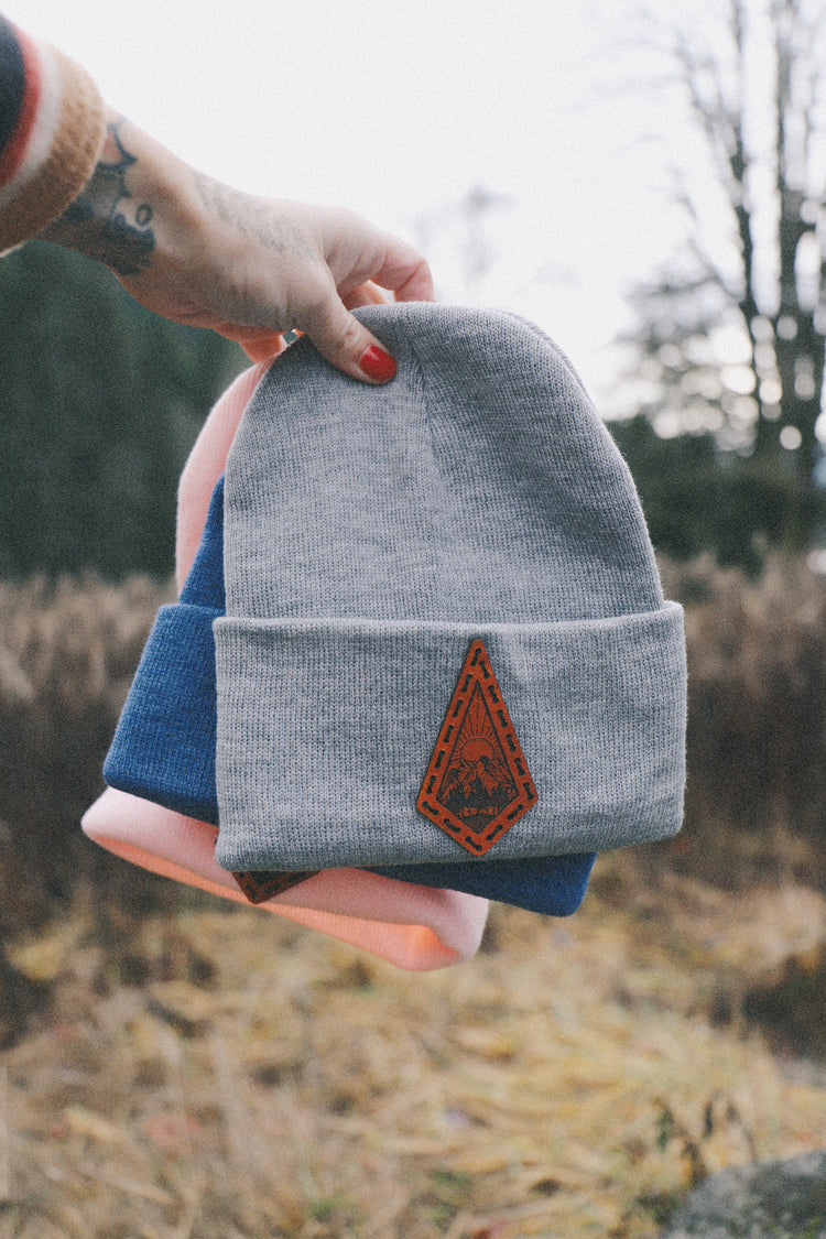 Where the Mountains Meet the Water Beanie