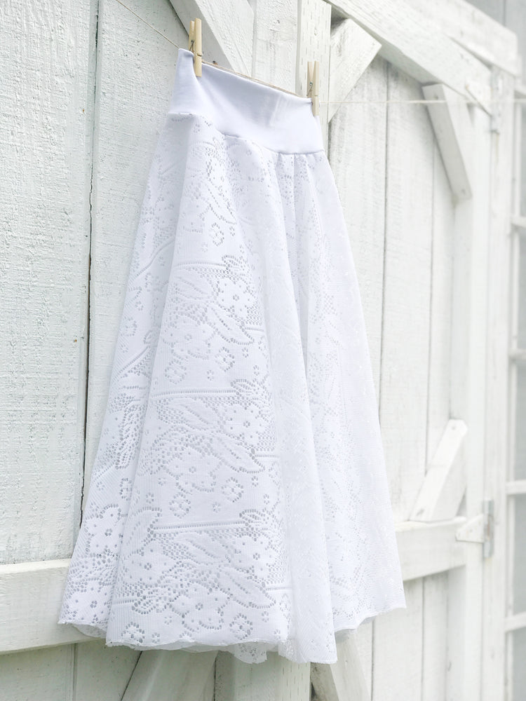 Gypsy Lace Twirly Skirt - Small
