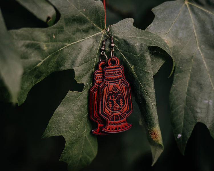 Lantern in the Woods