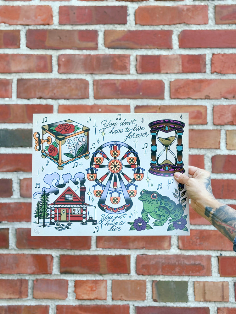 Just Live Flash Sheet