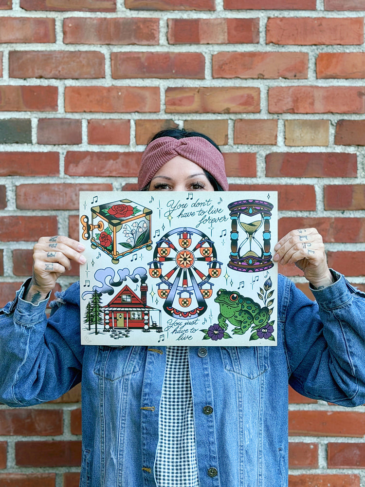 Just Live Flash Sheet