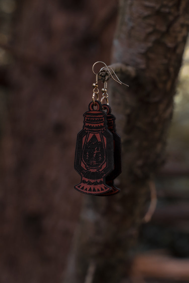 Lantern in the Woods