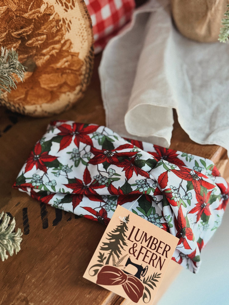 Poinsettias & Mistletoe