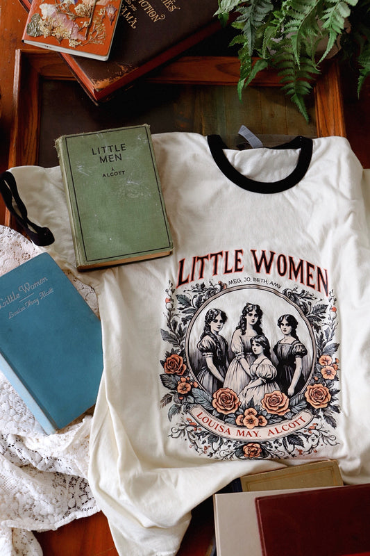Little Women Ringer Tee