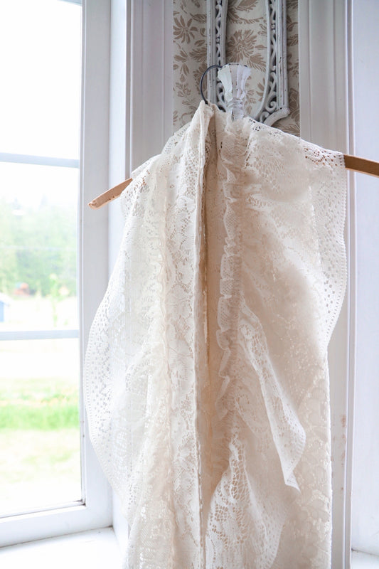 Gypsy Lace Ruffle Scarf