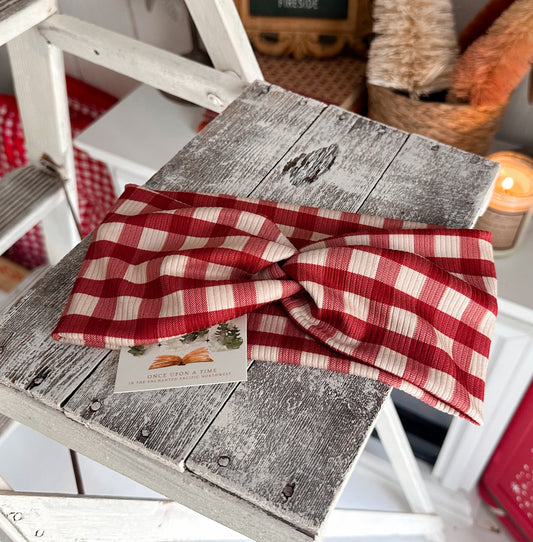 Primitive Plaid - Red