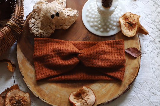 Copper Waffle knit