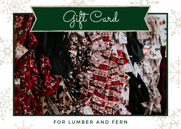 Lumber & Fern Gift Card