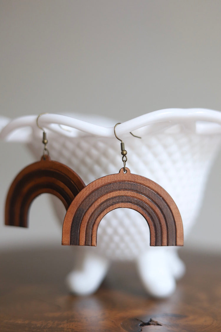 Promise Leather Earrings