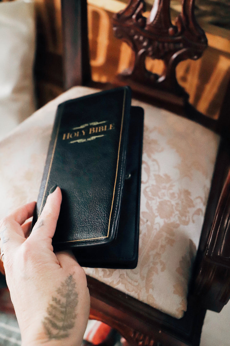 Holy Bible Book Wallet