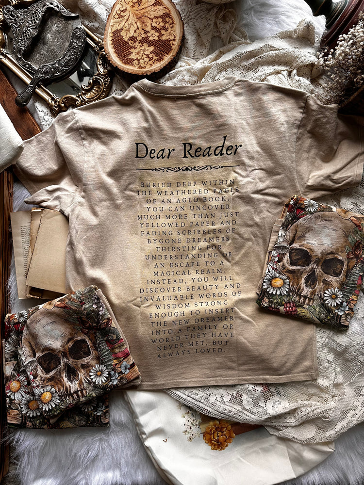 Long Live Old Books baggy tee